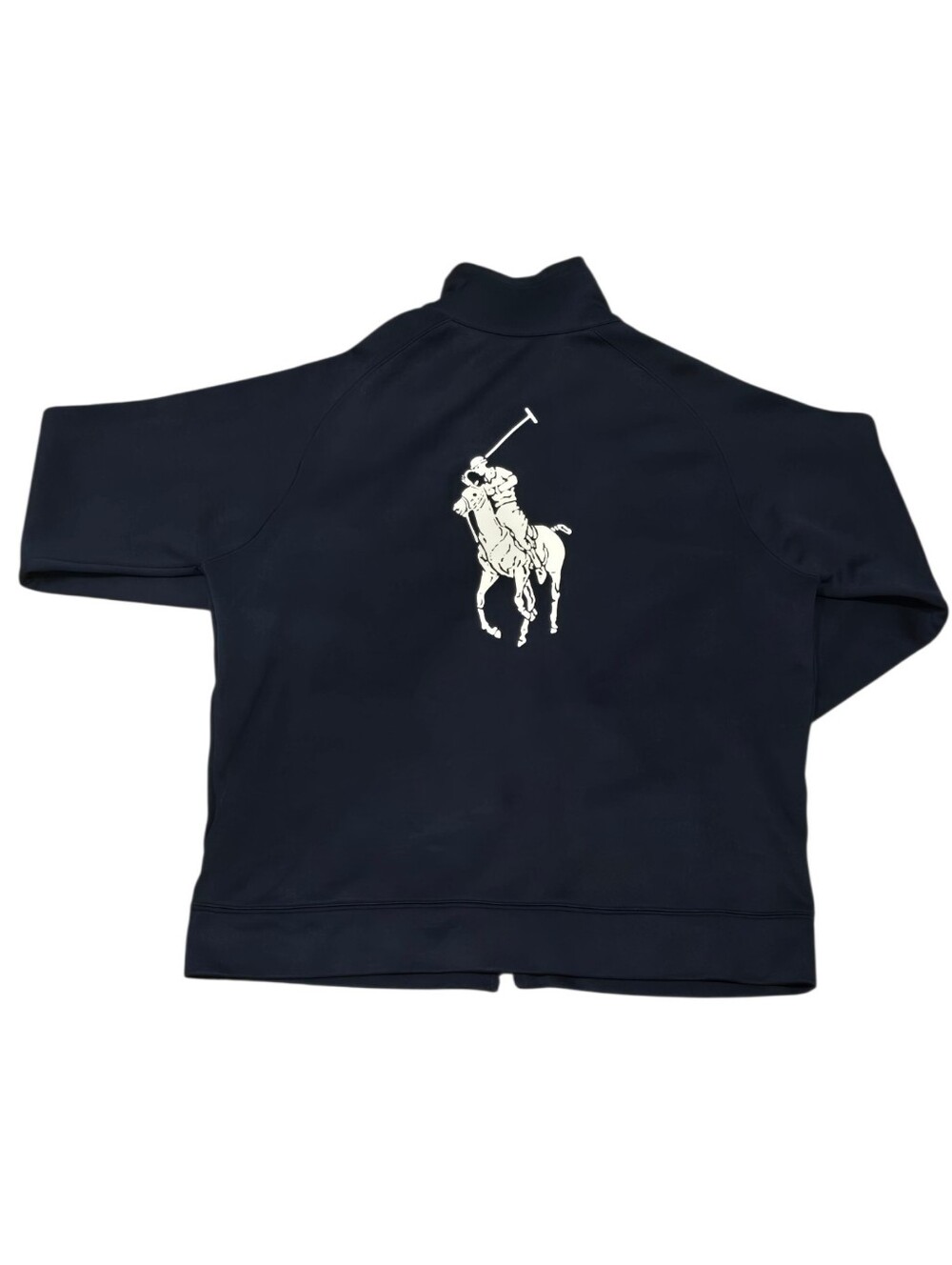 Polo Ralph Lauren Big Pony Men’s Track Jacket USA Size XL Navy/Red/White - Picture 8 of 14